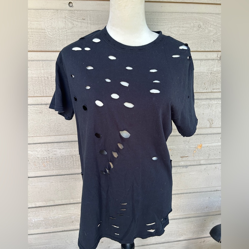The Kylie Shop Distressed Shirt